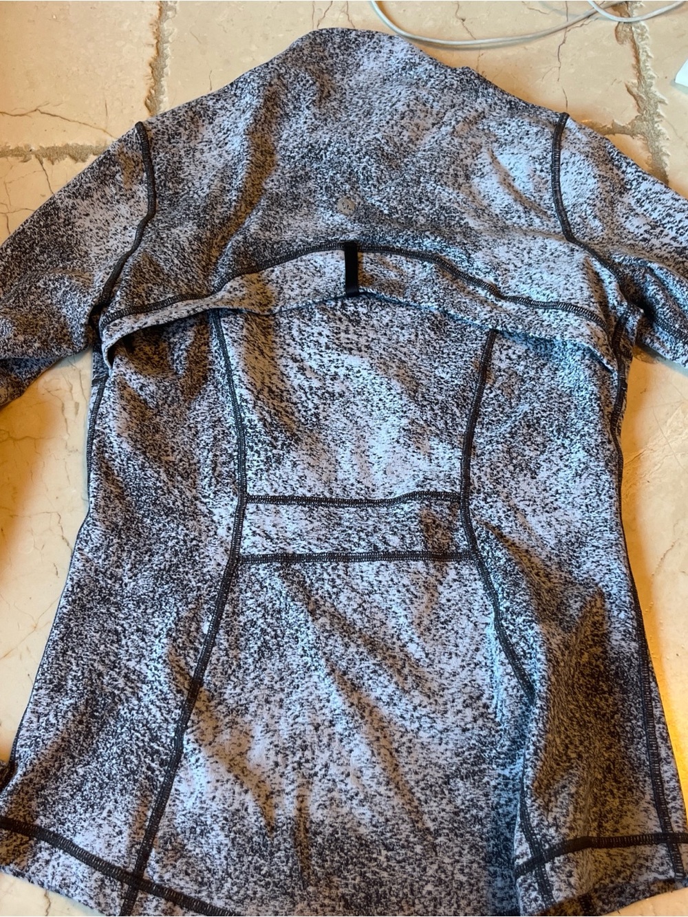 lululemon athletica Gray Speckled Utility Jacket